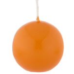 Kugelkerzen Orange