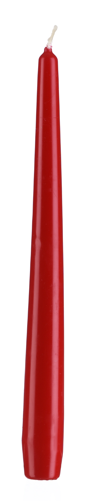 50 Stück Spitzkerzen Orig.Verp. rot 245x23mm Kerzen Leuchterkerzen 