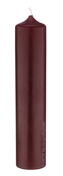 Laternenkerze Bordeaux  30 x 10 cm