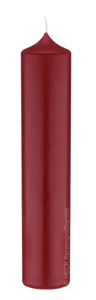 Laternenkerze Altrot 30 x 8 cm