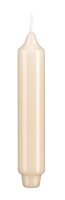 Punchkerzen Glanz-Lack Champagner 25 x 3 cm, 12 Stück