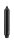 Punchkerzen Glanz-Lack Schwarz 17 x 3 cm, 12 Stück