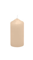 Stumpenkerzen Vanilla Bisquit mit Spitzkopf