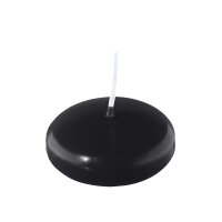 Schwimmkerzen Schwarz