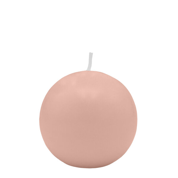 Kugelkerzen Taupe Rose Ø 4 cm, 12 Stück