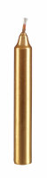 Baumkerzen Gold 100 x Ø 12 mm, 20 Stück
