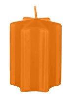 Sternkerzen Mango Orange