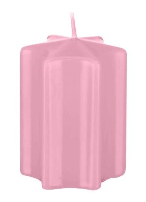 Sternkerzen Rosa