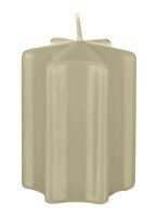 Sternkerzen Antik Grün