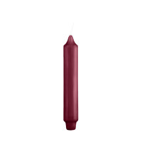 Punchkerzen Burgund Burgund Rotbraun