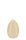 Ostereikerzen – Eikerzen Hochglanz Champagner 9 x 6 cm, 6 Stück
