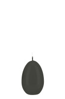 Ostereikerzen – Eikerzen Hochglanz Grau 6 x 4,5 cm,...