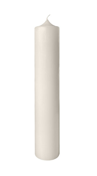 Kerzenrohling Elfenbein 100 x 7 cm