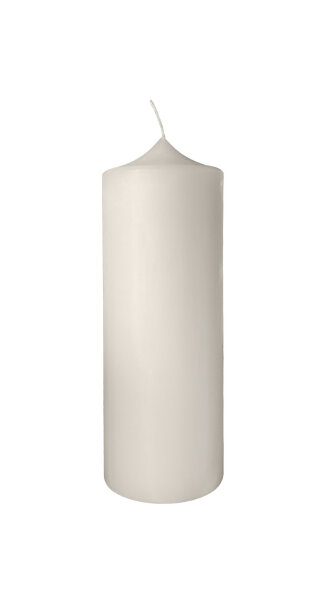 Kerzenrohling Elfenbein 25 x 8 cm