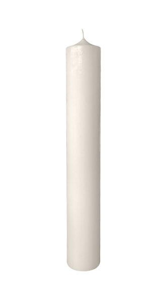 Kerzenrohling Elfenbein 50 x 8 cm