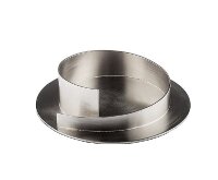 Kerzenleuchter Silber Messing satiniert für Kerzen...
