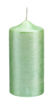 Stumpenkerzen Perlmutt Minze